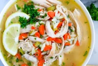 Zesty Lemon Chicken Orzo Delight