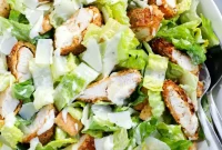 Elevated Crispy Chicken Caesar Salad
