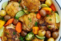 Hearty Chicken and Potato Bake