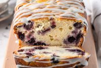 Bright Lemon Blueberry Bread