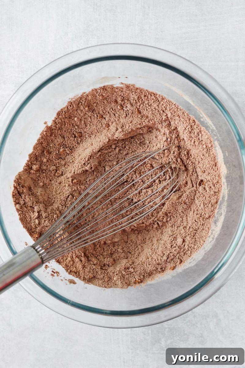wet ingredients in a bowl