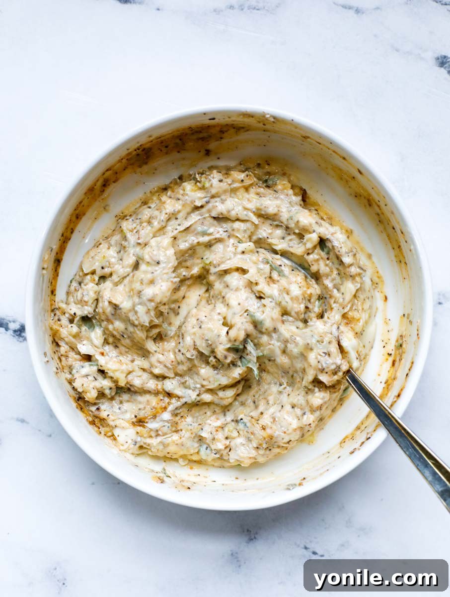 soften butter, spices and herbs mixed into a paste