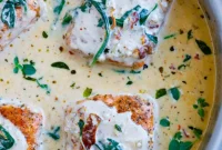Tuscan Garlic Salmon