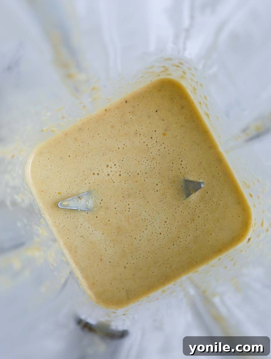 Rainbow Oat Cake Delight 4 Smooth batter for baked oatmeal inside of a blender, before adding sprinkles.