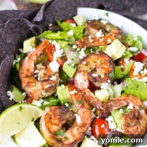 Shrimp Taco Salad Recipe Image