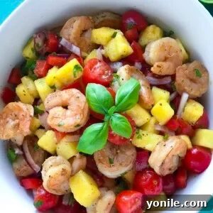 This Pineapple Shrimp Salad is so delicious and easy to make!