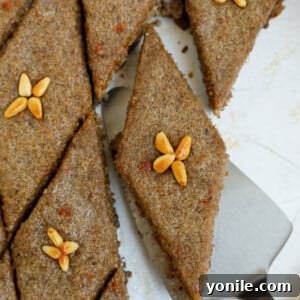 Classic Lebanese Baked Kibbeh 17 close of shot of a piece of kibbeh after baking
