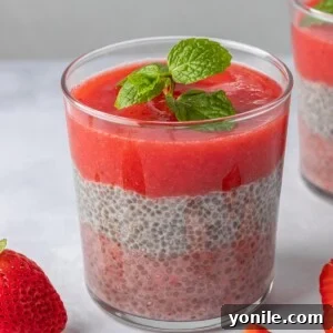 Strawberry Chia Pudding