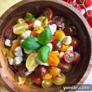 Fresh Caprese with Tangy Balsamic Glaze 5 Tomato Mozzarella Salad With Balsamic Dressing