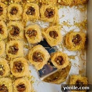 Pistachio Bird Nest Baklava