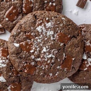 close up of a plant based cookies in a pile.