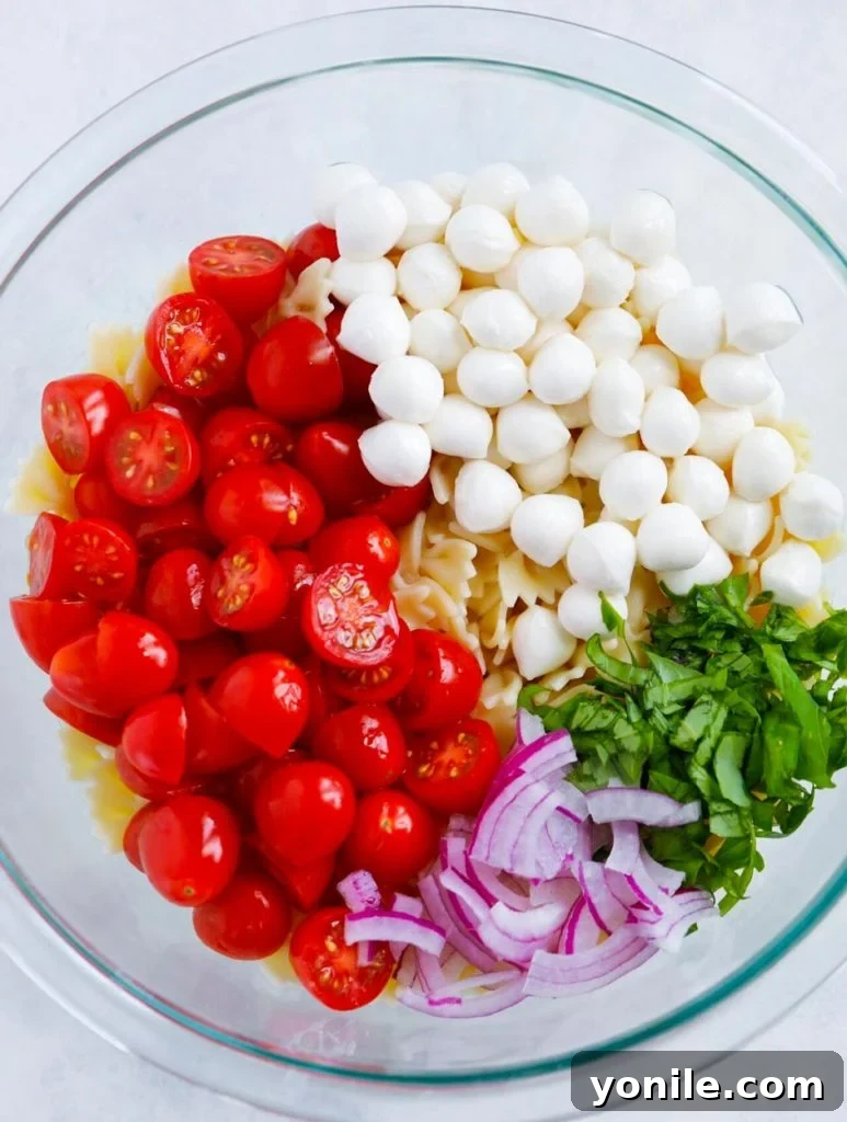 Caprese Pasta Salad
