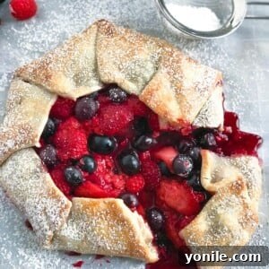 Mixed Berry Galette