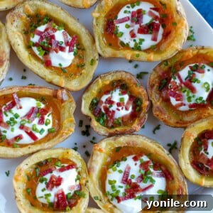 Crispy Baked Potato Skins recipe