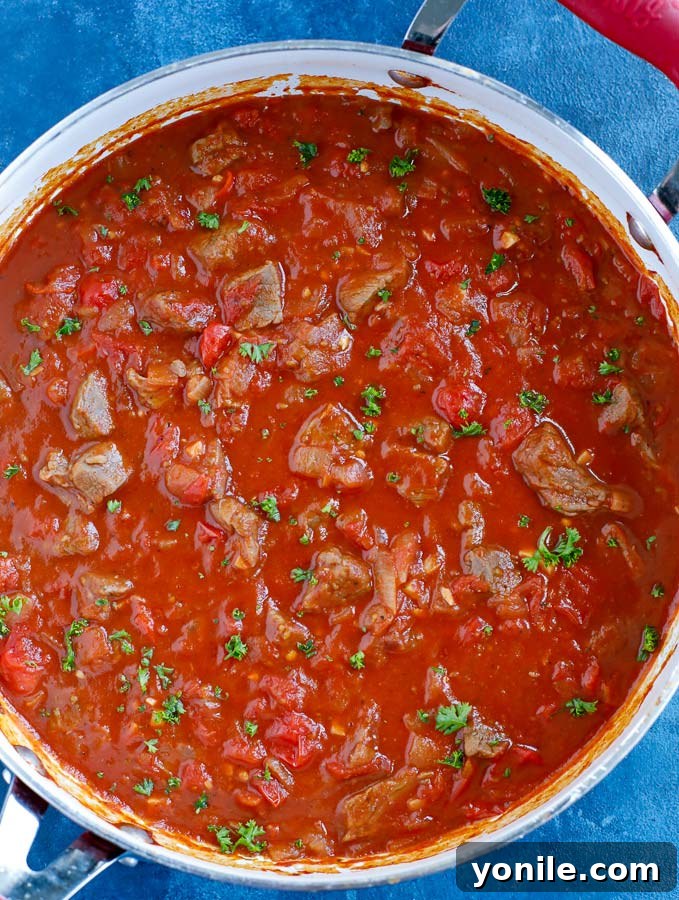 Robust Braised Beef with Tomatoes 5 beef stew