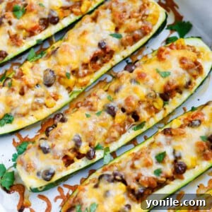 Baked Southwest Zucchini Boats Recipe