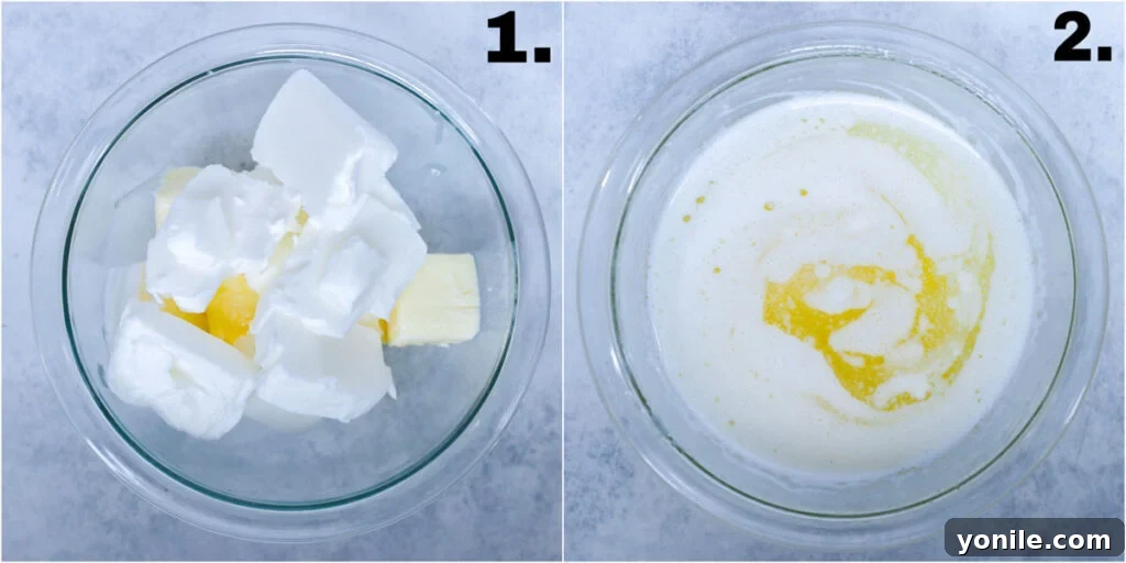Flaky Lebanese Shaabiyat Pastry 8 melted butter and shotening in a bowl