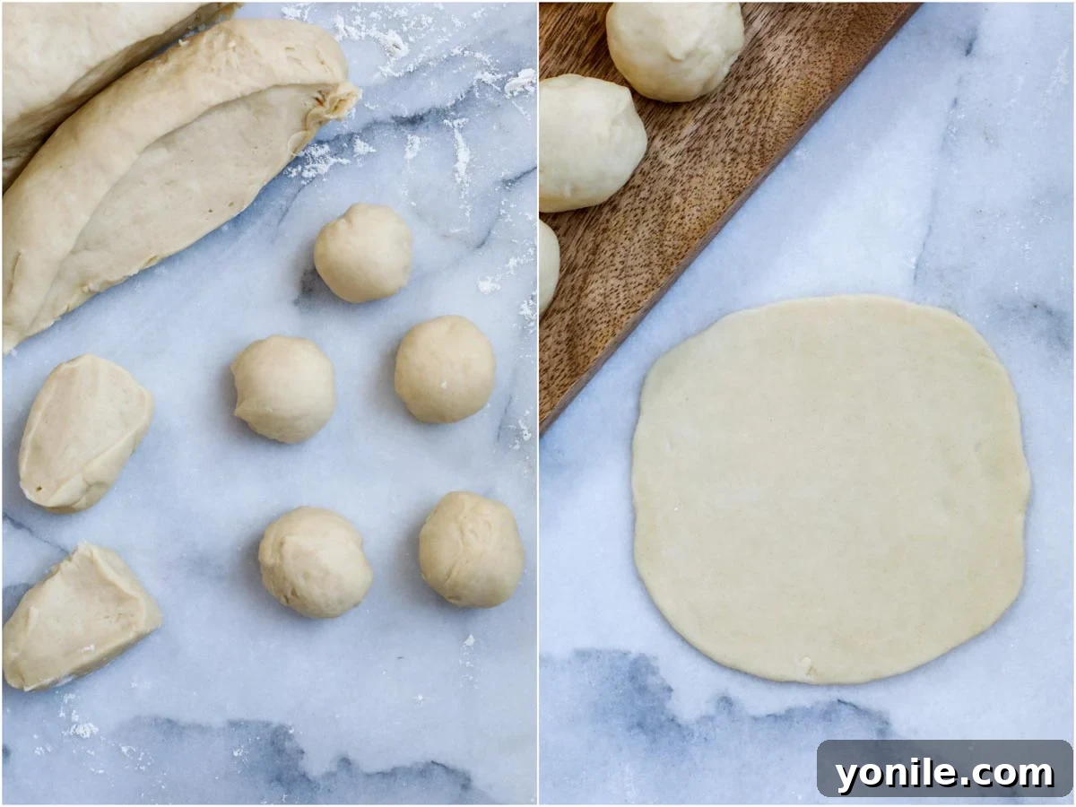 Traditional Lebanese Spinach Pies 12 dough formed into small balls