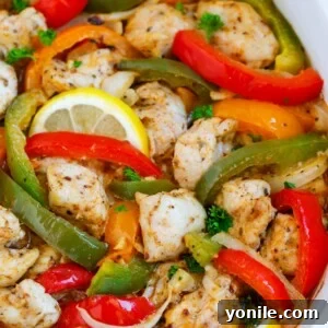 Chicken Fajita Bake