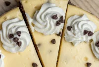 Decadent Chocolate Chip Cheesecake