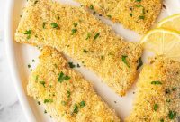 Golden Panko Crusted Cod